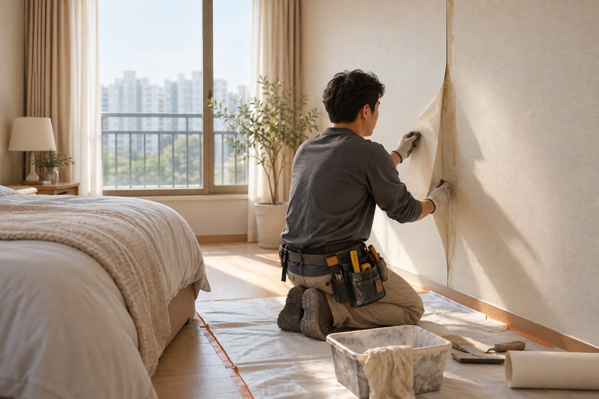 오산도배 안내 글의 AI 생성 설명용 이미지